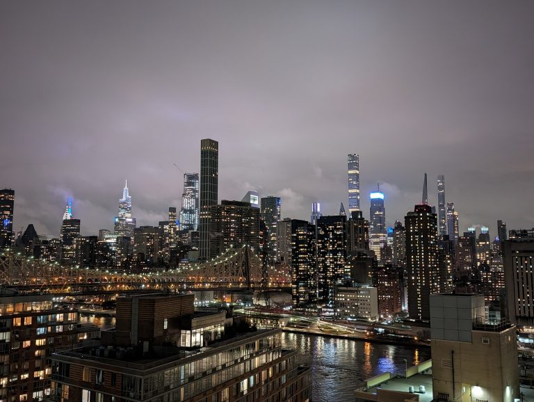 NYC at night Image